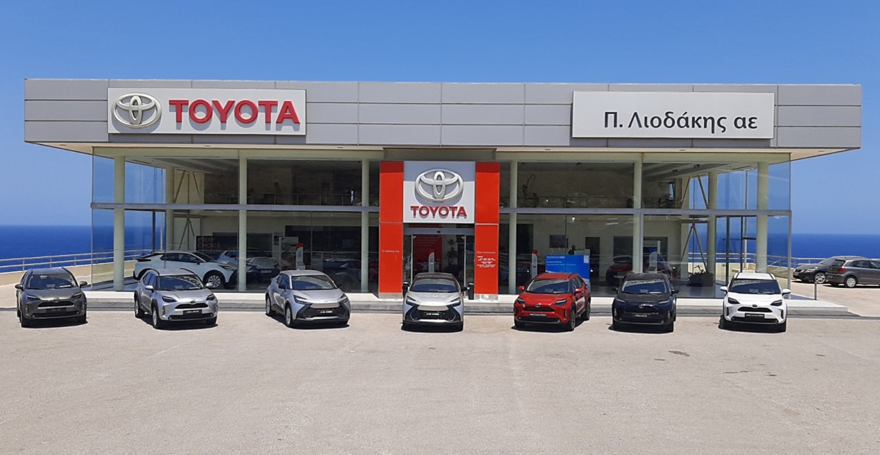 έκθεση αυτοκινήτων toyota Λιοδάκης Ρέθυμνο